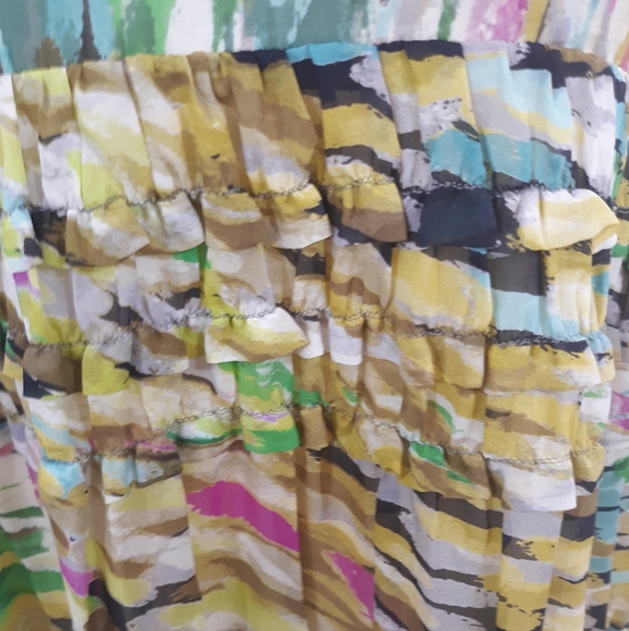 Anthro leifsdottir silk sundress sz 8 *C7 - Picture 2 of 7